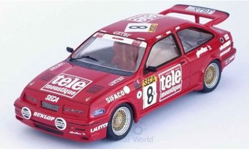 Ford Sierra 1/43 Trofeu RS Cosworth RHD No.8 tele moustique 24h Spa 1987 A.Rouse/T.Tassin/W.Percy miniature