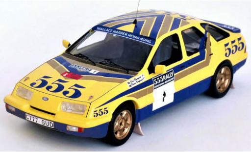 Miniature Ford Sierra 1/43 Trofeu XR4x4 No.1 555 Rallye Hong Kong - Peking 1987 S.Blomqvist/B.Berglund Ford Sierra 1/43 Trofeu XR4x4 No.1 555 Rallye Hong Kong - Peking 1987 S.Blomqvist/B.Berglund miniature