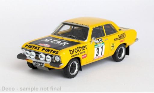 Miniature Opel Ascona 1/43 Trofeu Rally Portugal 1976 #31 1:43 Opel Ascona 1/43 Trofeu Rally Portugal 1976 #31 1:43 miniature