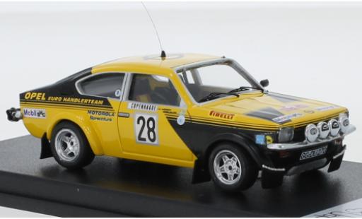 Miniature Opel Kadett 1/43 Trofeu C GT/E No.28 Rallye WM Rallye Monte Carlo 1976 A.Kulläng/C.-G.Andersson Opel Kadett 1/43 Trofeu C GT/E No.28 Rallye WM Rallye Monte Carlo 1976 A.Kulläng/C.-G.Andersson miniature