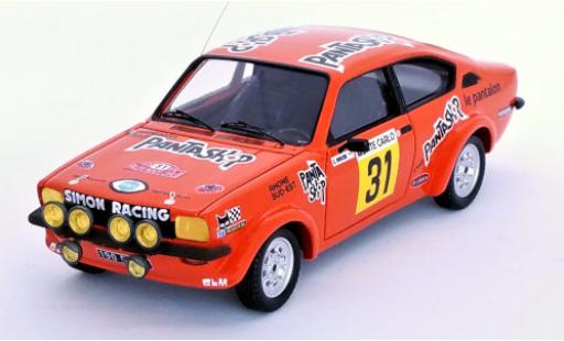 Opel Kadett 1/43 Trofeu GT/E No.31 Pantashop Rallye WM Rally Monte Carlo 1978 C.Dorche/J.B.Vieu miniature