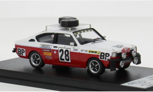 Miniature Opel Kadett 1/43 Trofeu GT/E Rally Monte Carlo 1977 #28 1:43 Opel Kadett 1/43 Trofeu GT/E Rally Monte Carlo 1977 #28 1:43 miniature