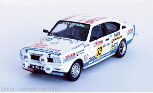 Opel Kadett 1/43 Trofeu GT/E Rally Monte Carlo 1978 #33 1:43 miniature