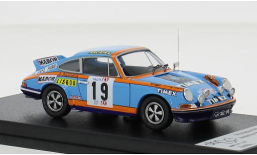 Miniature Porsche 911 1/43 Trofeu Carrera RS Rally Portugal 1973 #19 1:43 Porsche 911 1/43 Trofeu Carrera RS Rally Portugal 1973 #19 1:43 miniature