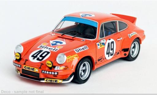 Miniature Porsche 911 1/43 Trofeu Carrera RSR 24h Le Mans 1973 #49 1:43 Porsche 911 1/43 Trofeu Carrera RSR 24h Le Mans 1973 #49 1:43 miniature