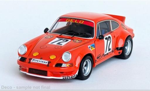 Miniature Porsche 930 RSR 1/43 Trofeu 911 Carrera orange 24h Le Mans 1974 #72 1:43 Porsche 930 RSR 1/43 Trofeu 911 Carrera orange 24h Le Mans 1974 #72 1:43 miniature