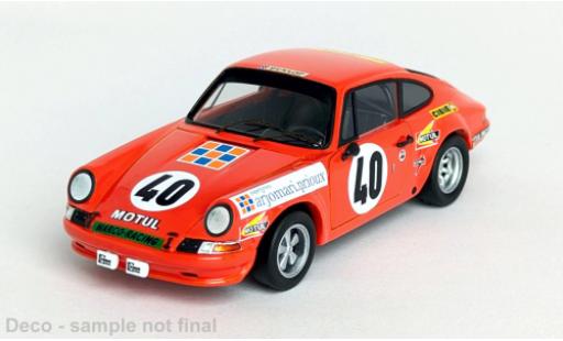 Miniature Porsche 911 1/43 Trofeu S 24h Le Mans 1972 #40 1:43 Porsche 911 1/43 Trofeu S 24h Le Mans 1972 #40 1:43 miniature