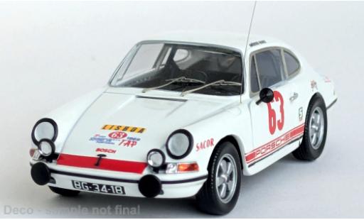 Miniature Porsche 911 1/43 Trofeu S Rally Tap 1969 #63 1:43 Porsche 911 1/43 Trofeu S Rally Tap 1969 #63 1:43 miniature