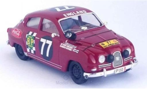 Miniature Saab 96 1/43 Trofeu No.77 East African Safari Rally 15 P.Moss/E.Nystrom Saab 96 1/43 Trofeu No.77 East African Safari Rally 15 P.Moss/E.Nystrom miniature