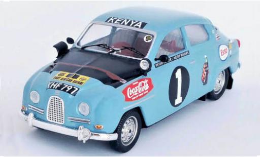 Miniature Saab 96 1/43 Trofeu RHD No.1 East African Safari Rally 13 K.Mayers/P.Potter Saab 96 1/43 Trofeu RHD No.1 East African Safari Rally 13 K.Mayers/P.Potter miniature