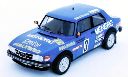 Miniature Saab 99 1/43 Trofeu No.3 Publimmo Rallye WM Rally Schweden 1981 S.Blomqvist/B.Cederberg Saab 99 1/43 Trofeu No.3 Publimmo Rallye WM Rally Schweden 1981 S.Blomqvist/B.Cederberg miniature