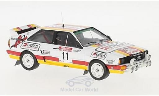 Miniature Audi Quattro 1/43 Trofeu quattro A2 No.11 Rallye New Zealand 1985 M.Stewart/D.Parkhill Audi Quattro 1/43 Trofeu quattro A2 No.11 Rallye New Zealand 1985 M.Stewart/D.Parkhill miniature