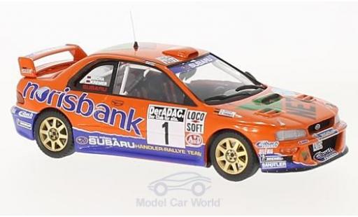 Miniature Subaru Impreza WRC 1/43 Trofeu S4 WRC98 No.1 Norisbank Rallye DM Rallye Deutschland 2000 A.Kremer/K.Wicha Subaru Impreza WRC 1/43 Trofeu S4 WRC98 No.1 Norisbank Rallye DM Rallye Deutschland 2000 A.Kremer/K.Wicha miniature