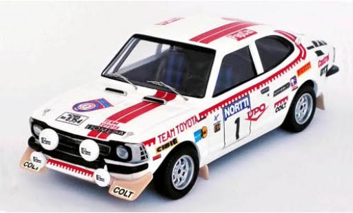 Miniature Toyota Corolla 1/43 Trofeu Levin No.1 Rallye WM 1000 Lakes Rallye 1975 H.Mikkola/A.Aho Toyota Corolla 1/43 Trofeu Levin No.1 Rallye WM 1000 Lakes Rallye 1975 H.Mikkola/A.Aho miniature