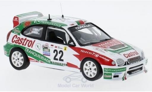 Miniature Toyota Corolla WRC 1/43 Trofeu WRC No.22 Rallye WM Rallye Portugal 2001 P.Matos Chaves/S.Paiva Toyota Corolla WRC 1/43 Trofeu WRC No.22 Rallye WM Rallye Portugal 2001 P.Matos Chaves/S.Paiva miniature
