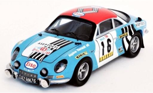 Miniature Alpine A110 1/43 Trofeu Renault No.16 Esso Rally WM Rally Portugal 1974 Alpine A110 1/43 Trofeu Renault No.16 Esso Rally WM Rally Portugal 1974 miniature
