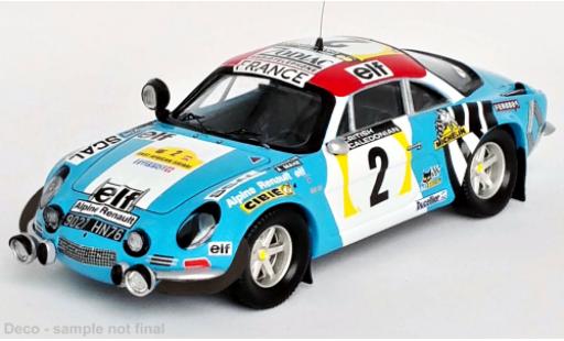 Miniature Alpine A110 1/43 Trofeu Renault No.2 Rallye WM Safari Rallye 1974 Alpine A110 1/43 Trofeu Renault No.2 Rallye WM Safari Rallye 1974 miniature