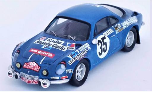 Miniature Alpine A110 1/43 Trofeu Renault No.35 Rallye WM Rallye Monte Carlo 1972 Alpine A110 1/43 Trofeu Renault No.35 Rallye WM Rallye Monte Carlo 1972 miniature