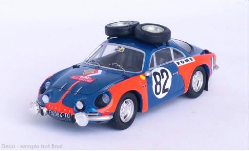Miniature Alpine A110 1/43 Trofeu Renault No.82 Rallye WM Rallye Monte Carlo 1973 Alpine A110 1/43 Trofeu Renault No.82 Rallye WM Rallye Monte Carlo 1973 miniature