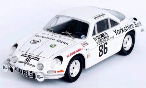 Miniature Alpine A110 1/43 Trofeu Renault No.86 RAC Rallye 1972 Alpine A110 1/43 Trofeu Renault No.86 RAC Rallye 1972 miniature