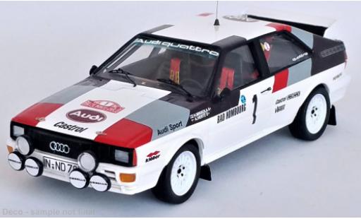 Miniature Audi Quattro 1/43 Trofeu No.1 Rallye WM Rallye Monte Carlo 1982 Audi Quattro 1/43 Trofeu No.1 Rallye WM Rallye Monte Carlo 1982 miniature
