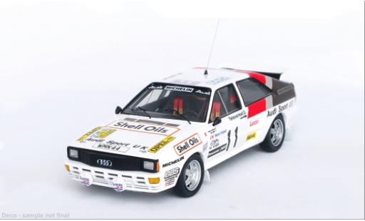 Miniature Audi Quattro 1/43 Trofeu No.11 Rallye WM Rallye Suède 1985 Audi Quattro 1/43 Trofeu No.11 Rallye WM Rallye Suède 1985 miniature