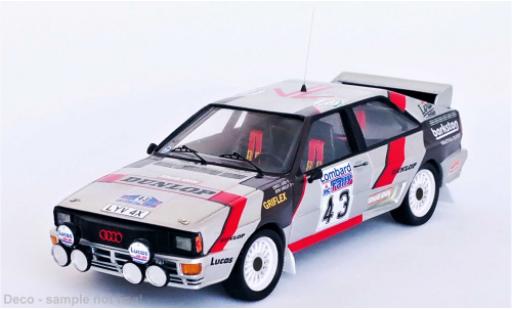 Miniature Audi Quattro 1/43 Trofeu No.43 Rallye WM RAC Rallye 1985 Audi Quattro 1/43 Trofeu No.43 Rallye WM RAC Rallye 1985 miniature