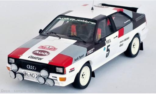 Miniature Audi Quattro 1/43 Trofeu No.5 Rallye WM Rallye Monte Carlo 1982 Audi Quattro 1/43 Trofeu No.5 Rallye WM Rallye Monte Carlo 1982 miniature