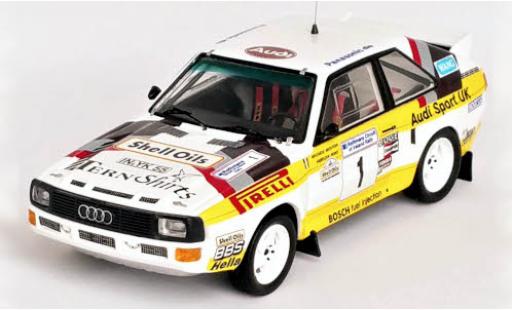 Audi Sport Quattro 1/43 Trofeu Sport quattro No.1 Circuit of Irland 1985 miniature