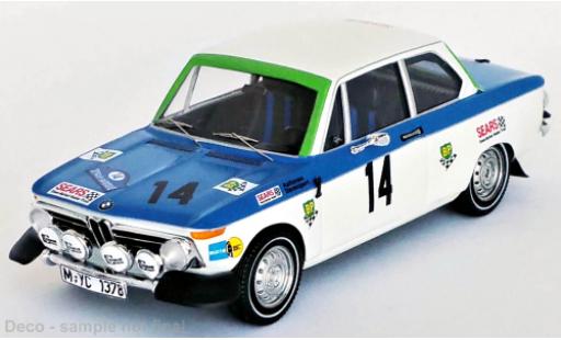 Miniature Bmw 2002 1/43 Trofeu ti No.14 Rallye Acropolis 1972 Bmw 2002 1/43 Trofeu ti No.14 Rallye Acropolis 1972 miniature
