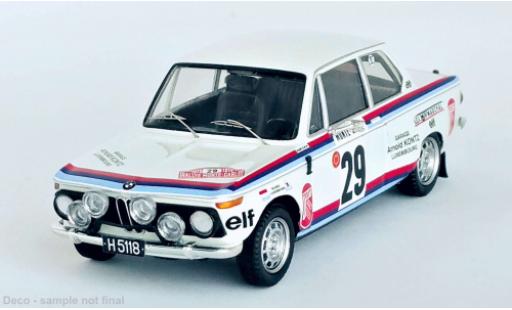 Miniature Bmw 2002 1/43 Trofeu Ti No.29 Rallye WM Rallye Monte Carlo 1975 Bmw 2002 1/43 Trofeu Ti No.29 Rallye WM Rallye Monte Carlo 1975 miniature