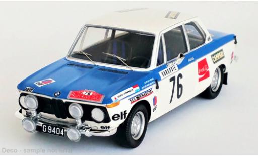 Miniature Bmw 2002 1/43 Trofeu Ti No.76 Rallye WM Rallye Monte Carlo 1973 Bmw 2002 1/43 Trofeu Ti No.76 Rallye WM Rallye Monte Carlo 1973 miniature
