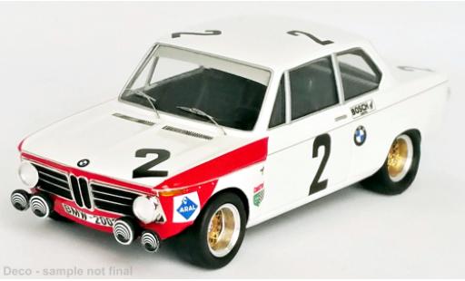 Miniature Bmw 2002 1/43 Trofeu tiK No.2 24h Spa 1969 Bmw 2002 1/43 Trofeu tiK No.2 24h Spa 1969 miniature