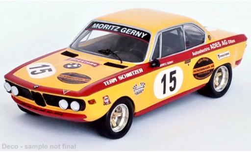 Miniature Bmw 2800 1/43 Trofeu CS (E9) No.15 4h Monza 1973 Bmw 2800 1/43 Trofeu CS (E9) No.15 4h Monza 1973 miniature