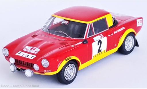 Miniature Fiat 124 1/43 Trofeu Abarth Rallye No.2 Rallye WM Rallye Portugal 1974 Fiat 124 1/43 Trofeu Abarth Rallye No.2 Rallye WM Rallye Portugal 1974 miniature