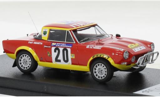Miniature Fiat 124 1/43 Trofeu Abarth Rallye No.20 Rallye WM Safari Rallye 1974 Fiat 124 1/43 Trofeu Abarth Rallye No.20 Rallye WM Safari Rallye 1974 miniature
