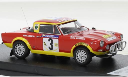 Miniature Fiat 124 1/43 Trofeu Abarth Rallye No.3 Rallye WM Safari Rallye 1974 Fiat 124 1/43 Trofeu Abarth Rallye No.3 Rallye WM Safari Rallye 1974 miniature