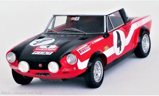 Miniature Fiat 124 1/43 Trofeu Abarth Rallye No.4 Rallye Polen 1973 Fiat 124 1/43 Trofeu Abarth Rallye No.4 Rallye Polen 1973 miniature
