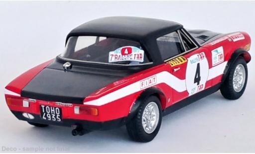 Miniature Fiat 124 1/43 Trofeu Abarth Rallye No.4 Rallye WM Rallye Portugal 1973 Fiat 124 1/43 Trofeu Abarth Rallye No.4 Rallye WM Rallye Portugal 1973 miniature