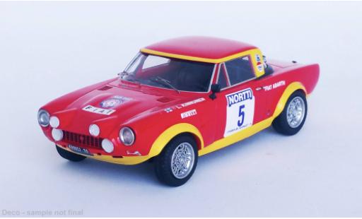 Miniature Fiat 124 1/43 Trofeu Abarth Rallye No.5 Rallye WM Rallye Finnland 1974 Fiat 124 1/43 Trofeu Abarth Rallye No.5 Rallye WM Rallye Finnland 1974 miniature