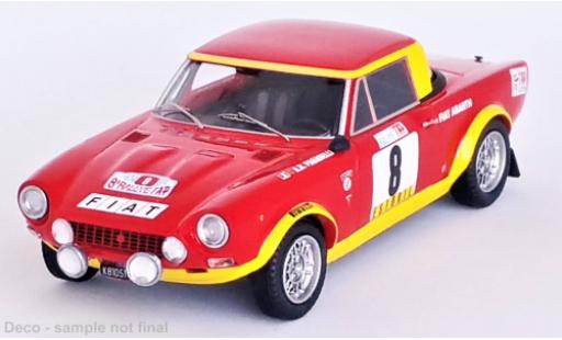 Miniature Fiat 124 1/43 Trofeu Abarth Rallye No.8 Rallye WM Rallye Portugal 1974 Fiat 124 1/43 Trofeu Abarth Rallye No.8 Rallye WM Rallye Portugal 1974 miniature