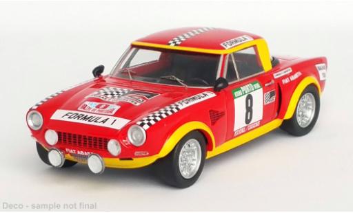 Miniature Fiat 124 1/43 Trofeu Abarth Rallye No.8 Rallye WM Rallye Portugal 1975 Fiat 124 1/43 Trofeu Abarth Rallye No.8 Rallye WM Rallye Portugal 1975 miniature