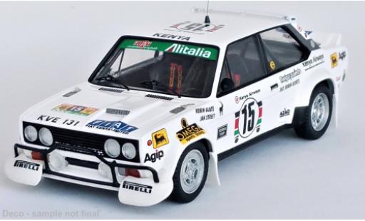 Miniature Fiat 131 1/43 Trofeu Abarth No.15 Rallye WM Safari Rallye 1979 Fiat 131 1/43 Trofeu Abarth No.15 Rallye WM Safari Rallye 1979 miniature