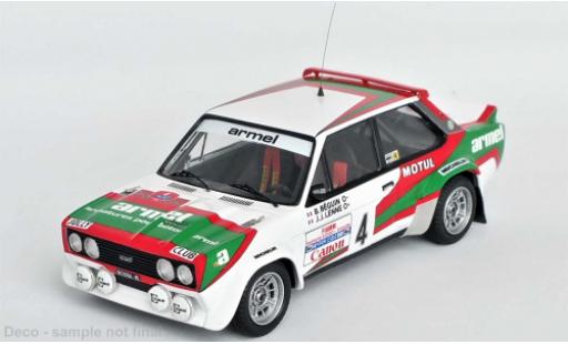 Miniature Fiat 131 1/43 Trofeu Abarth No.4 Rallye Elba 1981 Fiat 131 1/43 Trofeu Abarth No.4 Rallye Elba 1981 miniature