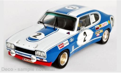 Miniature Ford Capri 1/43 Trofeu MK I 2600 RS No.2 24h Spa 1972 Ford Capri 1/43 Trofeu MK I 2600 RS No.2 24h Spa 1972 miniature