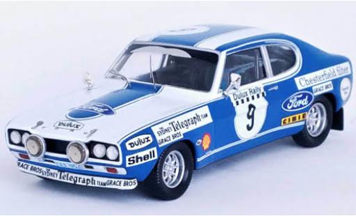 Ford Capri 1/43 Trofeu MK I 2600 RS RHD No.9 Dulux Rally 1972 miniature