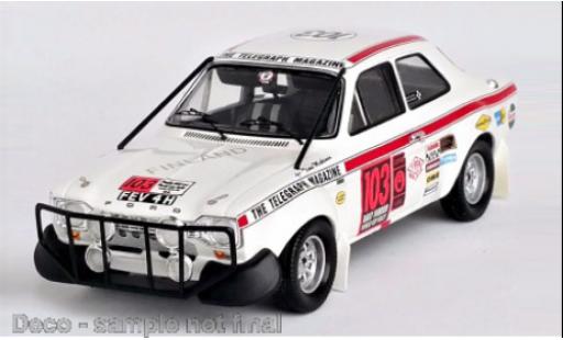 Miniature Ford Escort 1/43 Trofeu MK I No.103 Rally London - Mexiko 1970 Ford Escort 1/43 Trofeu MK I No.103 Rally London - Mexiko 1970 miniature