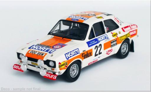 Miniature Ford Escort 1/43 Trofeu MK I No.22 Rallye WM 1000 Lakes Rallye 1975 Ford Escort 1/43 Trofeu MK I No.22 Rallye WM 1000 Lakes Rallye 1975 miniature