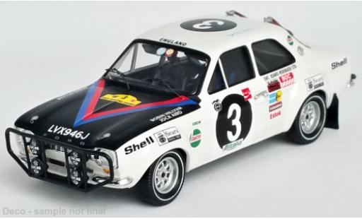 Miniature Ford Escort 1/43 Trofeu MK I No.3 Safari Rallye 1971 Ford Escort 1/43 Trofeu MK I No.3 Safari Rallye 1971 miniature