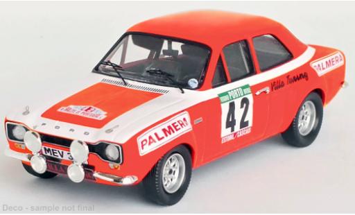Miniature Ford Escort 1/43 Trofeu MK I No.42 Rallye WM Rallye Portugal 1975 Ford Escort 1/43 Trofeu MK I No.42 Rallye WM Rallye Portugal 1975 miniature